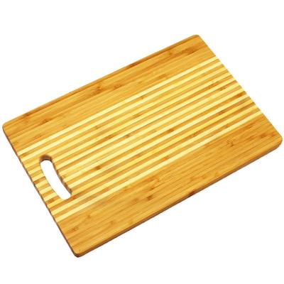 China Sustainable Wholesale Healthy Organic Kitchen Bamboo Cutting Board Extra Large for Meat and Mincing for sale