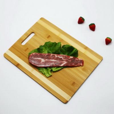 China Sustainable New Design High Quality Healthy Organic Natural Bamboo Cutting Board Large for sale