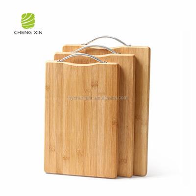 China Viable high quality normal design bamboo metal cutting board handle for sale