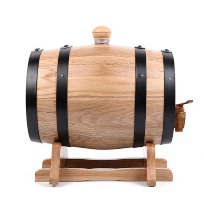 China Custom Wooden Red Wine Oak Whiskey Barrel for sale