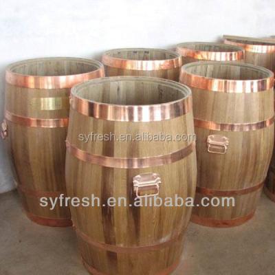 China Red wine 100 liter oak wine barrel for red wine for sale