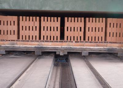 China Volledig Automatisch Clay Brick Tunnel Kiln Types 4.6m 4.9m 6.9m 7.2m Te koop