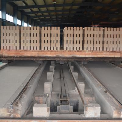 China Full Automatic Clay Brick Tunnel Kiln With Dryer Chamber Te koop