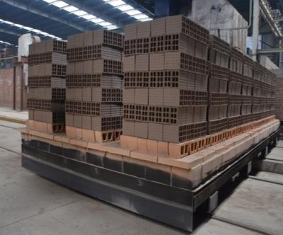 China Clay Brick Tunnel Kiln With Coal / Fuel / Gas Oil Combustion System for sale