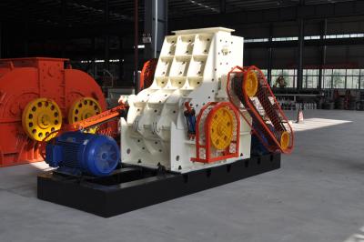 China Vertical Double Rotor Crusher Roller Crushing Machine For Clay Brick Making Line for sale