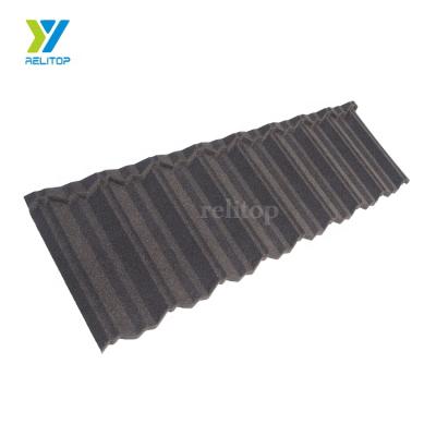 China China Modern Light Sunset Red Stone Coated Roofing Tile Cheap Materials for sale