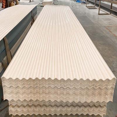 China Modern Antique Villa ASA Synthetic Resin Glass Roof Corrugated Polyurethane Tile Manufacturer for sale