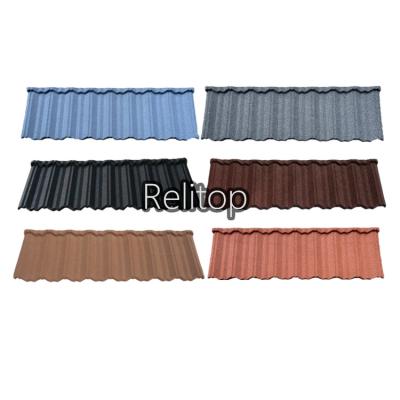 China Minimalist Customize Stone Coated Steel Roof Tile For Workshop Non-residential Buildings Strong Sense Of Lines Nosen Tile Dropshipping for sale