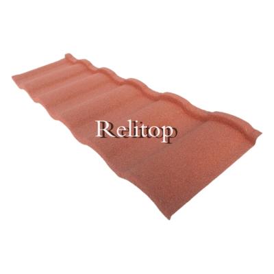 China Relitop Supply West Coast Style Tropical Building Stone Chip Coated Galvanized Roofing Old Asphalt Shingle Roof Renovation Material for sale