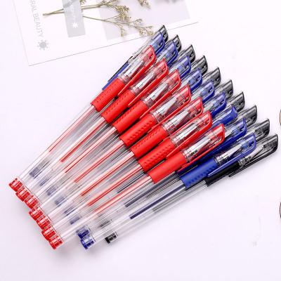 China Normal Plastic Pluma De Gel Wholesale Cheap Colors Gel Ink Jps Oem Custom Logo 0.5mm Gel Pen Set For Student for sale