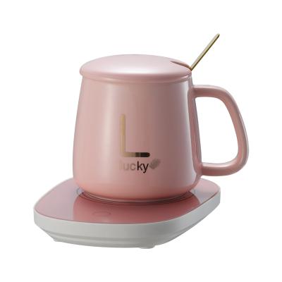 China Intelligent Warm Panel 55 PORTABLE Fine Tempered Cup Constant Temperature Cup for sale