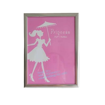 China Cheap home deco/metal picture frame wholesale china supplier customized home decor gold black sliver aluminum photo photo frames for sale