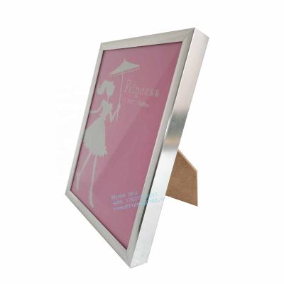 China Customized Hot Selling Household 10X15 13X18 21X30 30X40 Cheap Home Deco Metal Picture Frames Aluminum Wall Decorative Frame for sale