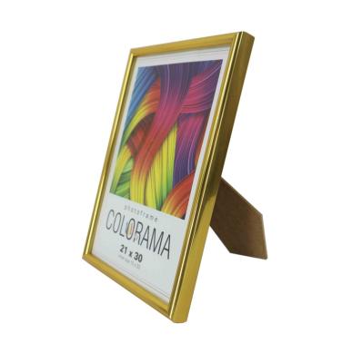 China Home deco 2021 wholesale PVC photo frame A4 colorful plastic picture frame all size 10X15 13X18 18X24 30X40 40X60cm for photo display for sale