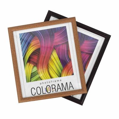 China China hot bulk cheap supplier home deco colorful plastic folder frame 8x10 A4 files all ps mdf photo picture poster wood plastic frame for sale