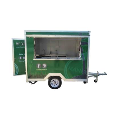 China Vegetable processing factory airstream food trailer street food truck kiosk fast food trailer for sale