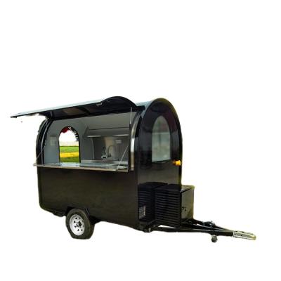 China Vegetable processing factory fully equipped outdoor food truck street food trailer for commercial use for sale