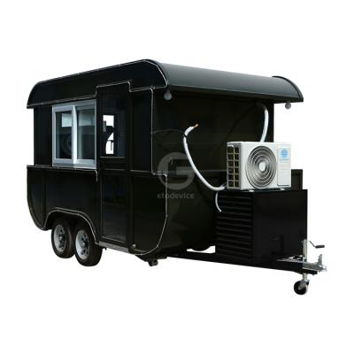 China Vegetable Processing Plant Concession Food Trailer Food Carts Custom Food Truck Trailer Mobile Kitchen USA for sale