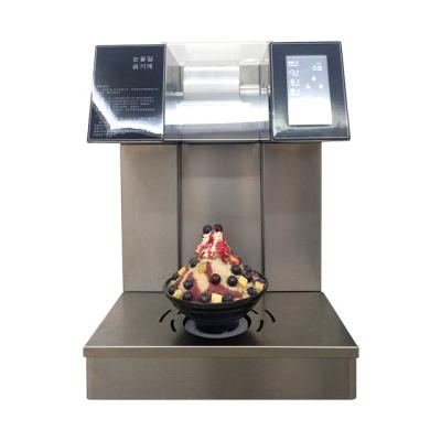 China New hotels trend milk ice flake bingsu machine with stainless steel material for sale