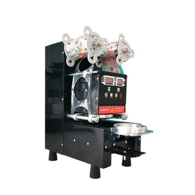 China Food factory direct professional plastic cup sealing machine use for milk tea equipment cup sealing machine for sale