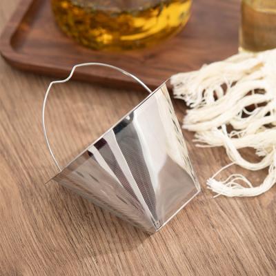 China New Design Kitchen Sustainable Modern Mesh Tea Spout Stainless Tea Infuser With Filter for sale