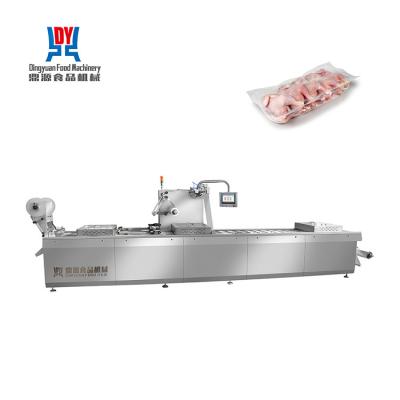 China Thermoformer stretch film food packaging machine for Sliced duck for sale