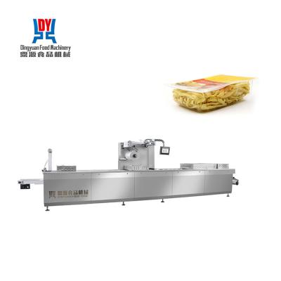 China Thermoformer stretch film food packaging machine for pasta for sale