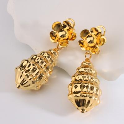 China Popular Tasty Yueming Jewelry Style Earrings Jewelry Set18K Gold Plated Earrings High Quality for sale