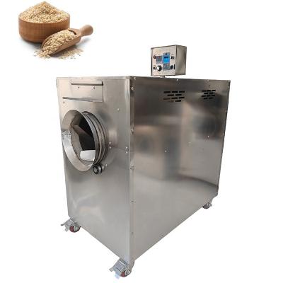 China Snack food factory Stainless Steel Sesame Almond Cashew Nut Peanut Roasting Machine Price for sale