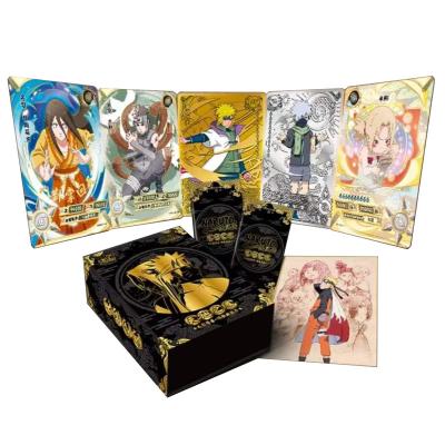 China Collectible Gifts wholesale Genuine KAYOU Narutoesbinders double 11 gift box Rare Kakashi SV SE Heaven and Earth Scroll Box For Children toy for sale