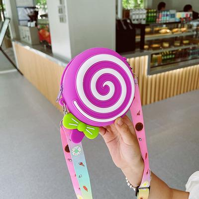 China 2021 Japanese silicone restless person custom wholesale round korean style donut coin purse for sale