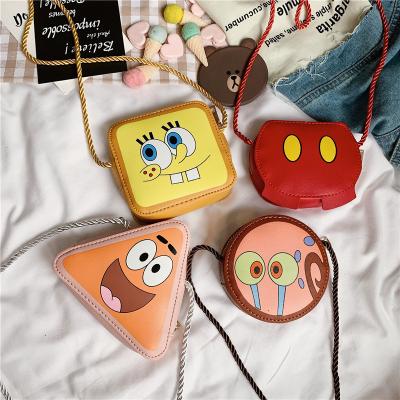 China New Fashion Cartoon Small Handbags Girls Handbags New Korean Fashion Colorful Cute Children's Shoulder Bag for sale