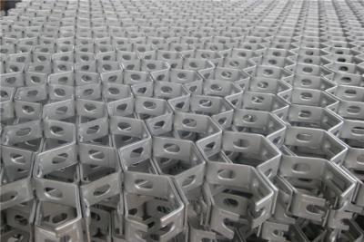 China Refractory Anchors Hex Mesh SS304 310S Support Customized With 50x50mm Mesh for sale