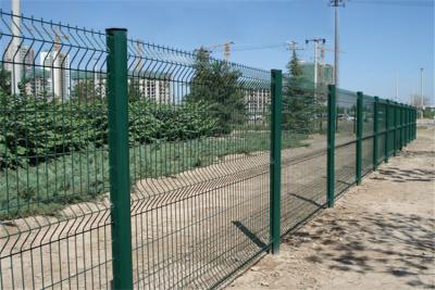 China 1030MM 1230MM 3D Curved Welded Wire Mesh Decorative Garden Mesh Fence for sale