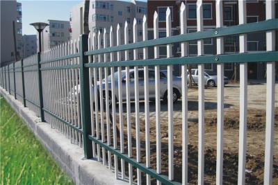 Cina 1.5m 1.8m Fence tubolare rivestita in polvere Fence in ferro battuto bianco in vendita