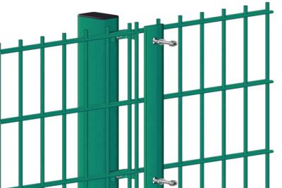 China Twin Wire Welded Mesh Fence Panels - Double Wire Rigid Mesh Fences & Pvc Mesh Fencing for sale