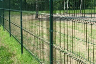 China RAL6005 galvanisierte 3d geschweißten Draht Mesh Fence, den PVC 3d Draht Mesh Panels beschichtete zu verkaufen