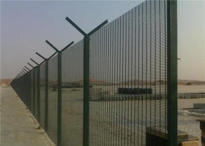 China Powder Coated Sport Fence Anti Climb 358  Welded Wire Mesh Fence For Air Port for sale