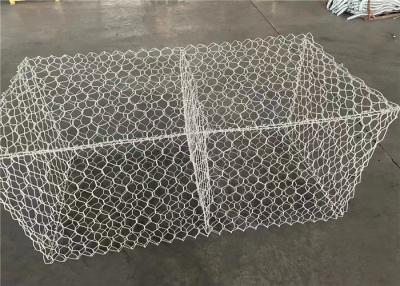 China 100x80mm Galvanizado Hexagonal Chicken Wire Mesh Metal Wire Mesh Gabion 2x1x1m caixa de malha à venda