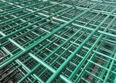 China Profence Steel Welded Wire Mesh Fencing With Round Post And Green Color for sale