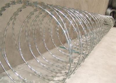 China Razor Barbed Wire Concertina For Security Fence with BTO22 for sale