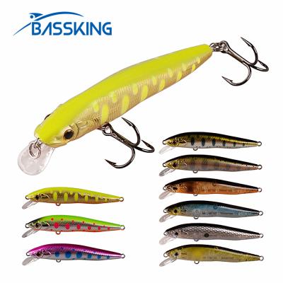 China BASSKING ABS Plastic Carp 6.5cm 4.5g Mini Minnow Hard Baits Fishing Artificial Lure for Saltwater Swimbaits SAHNDONG Wobblers for sale