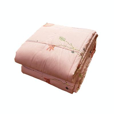 China Hot Selling Fast Delivery Anti-Static Printing 7lbs 9lbs 10lbs Cotton Microfiber Baby Weighted Sleep Covering Good For Child for sale