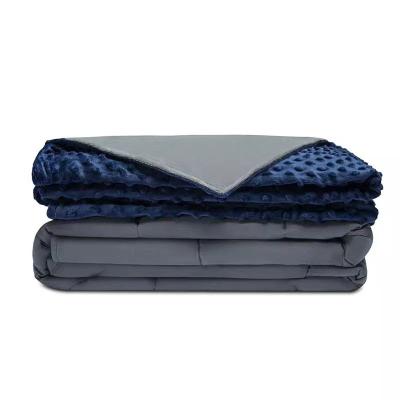 China PORTABLE Hot High Quality Amazon Sale Price Polyester Cheap Cotton Weighted Blankets With Fleece Blanket For Adult for sale