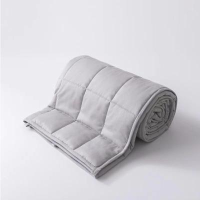 China Amazon PORTABLE Hot Selling High Quality Polyester Or Cotton Weighted Blankets For All Seasons for sale