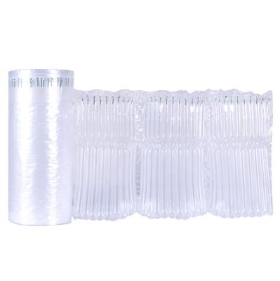 China PE+PA Inflatable Filling Bag Laminated Plastic Protective Film Milk Air Column Package Roll for sale