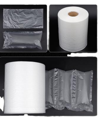 China Impact Resistance Plastic Wrap Protective Air Filled Pillow Air Cushion Film Inflatable Bag for sale