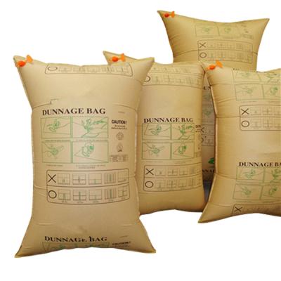 China Inflatable Truck Kraft Paper Air Bag Container Dunnage Bag for sale