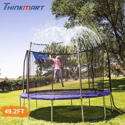 China Outdoor Water Playground Inflatable Slides Equipment Summer Inflatable Toys Cooling Piper for sale