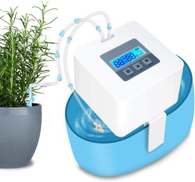 China Automatic Irrigation Plant Watering Kit Watering System with Timer and USB Power Automatic Operation Drip Irrigation Automatic Watering Kit for sale